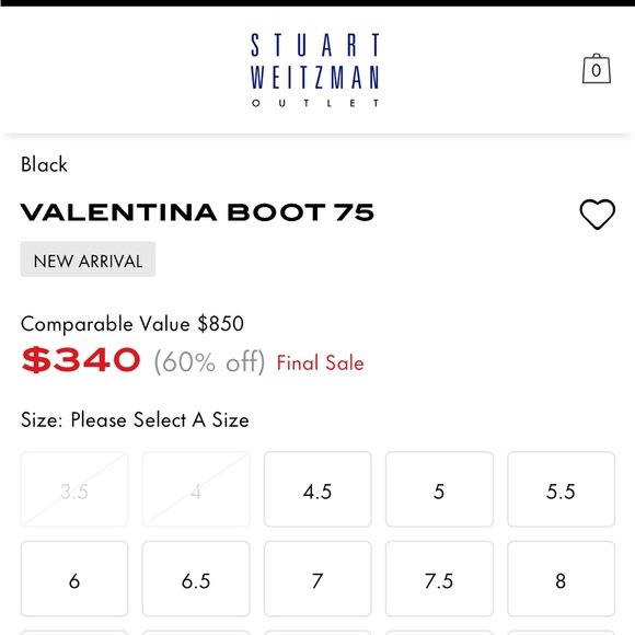 Stuart Weitzman Valentina 75 Boots - Picture 5 of 7